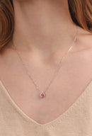 Colar Alice - Kunzita