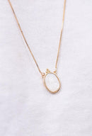 Escapulário Em Madrepérola Nossa Senhora E Jesus Cristo | 76 cm